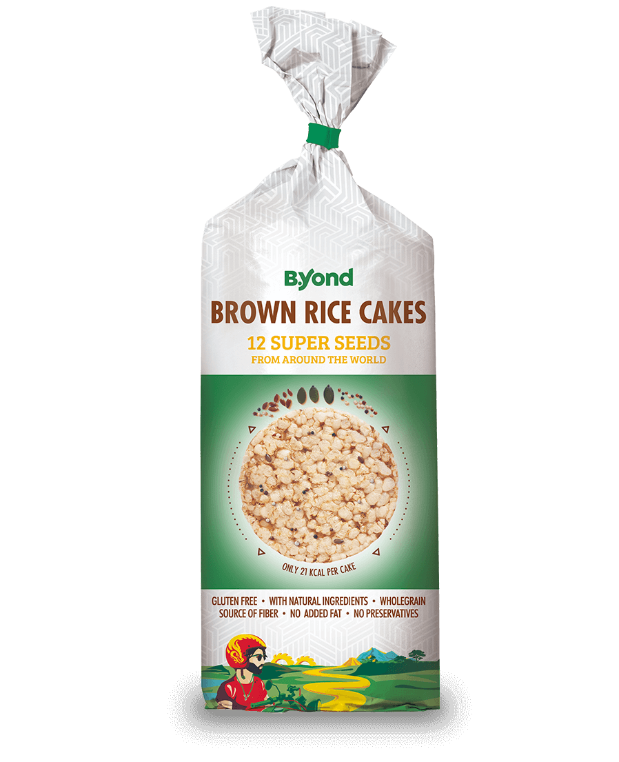 Byond Rice Cakes 12 Super Seeds 12x100 Grs